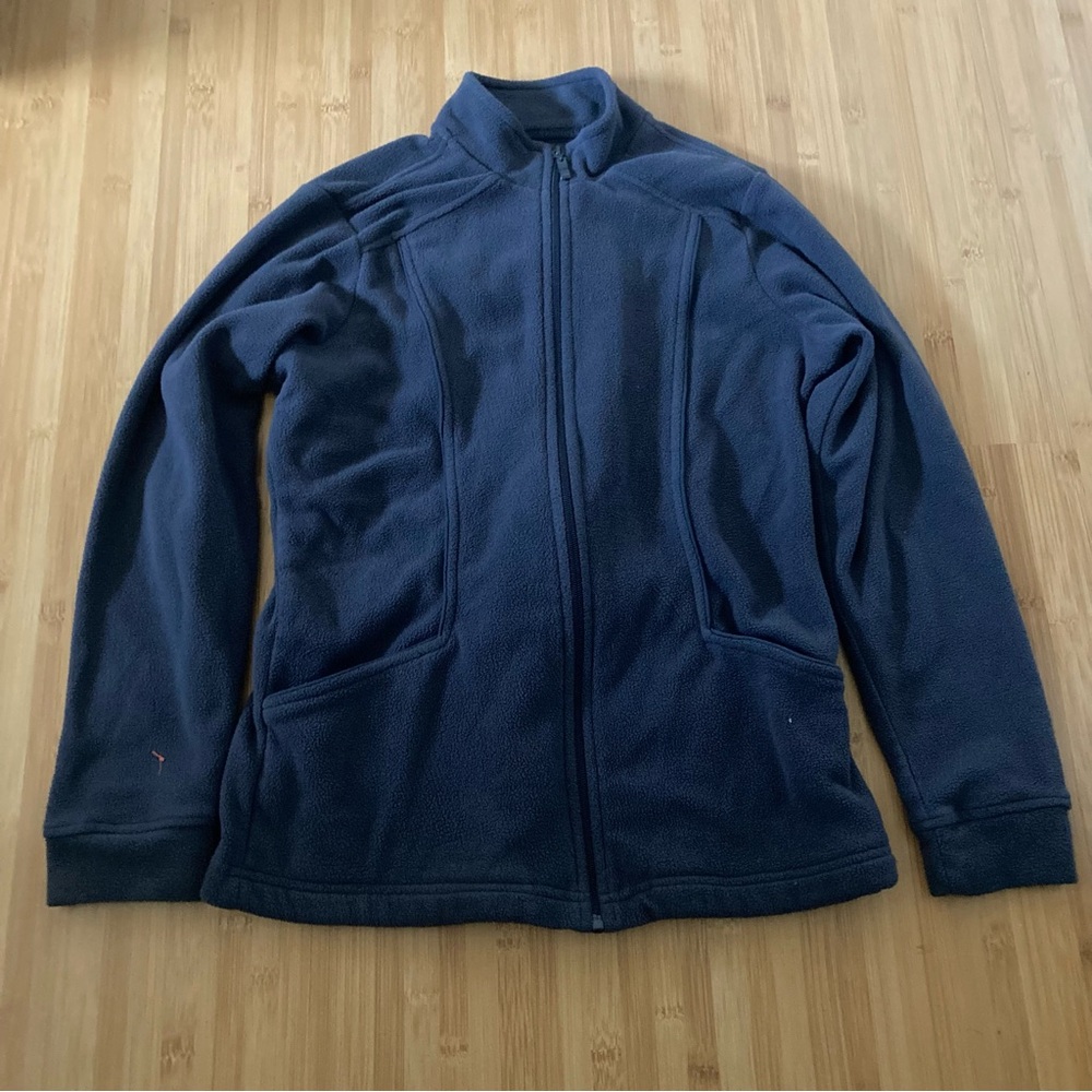 Butter-Soft Stretch Fleece Scrub Jacket